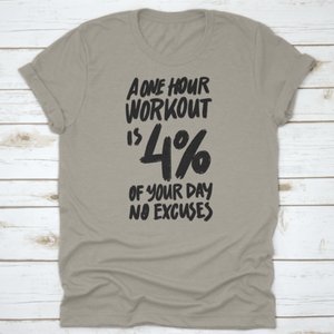 4% No Excuses T-shirt