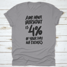 Load image into Gallery viewer, 4% No Excuses T-shirt