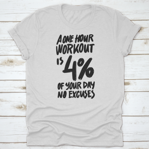 4% No Excuses T-shirt